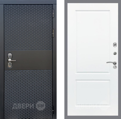 Дверь Стоп БЛЭК CISA ФЛ-117 Силк Сноу в Протвино