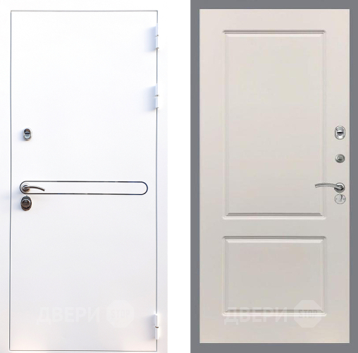 Входная металлическая Дверь Стоп Лайн Вайт ФЛ-117 Шампань в Протвино