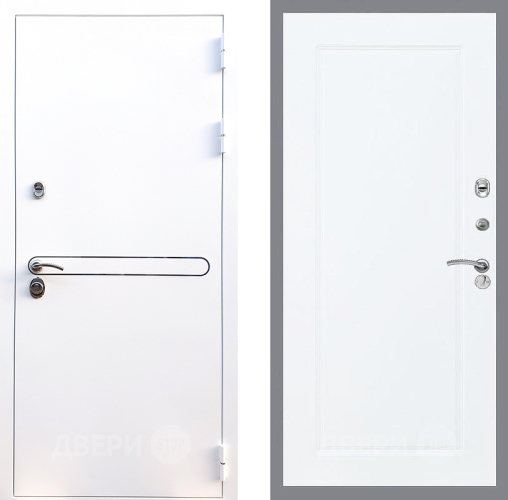 Входная металлическая Дверь Стоп Лайн Вайт ФЛ-119 Силк Сноу в Протвино