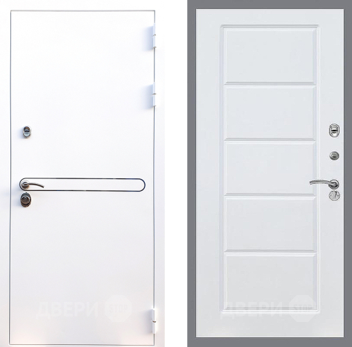 Входная металлическая Дверь Стоп Лайн Вайт ФЛ-39 Силк Сноу в Протвино