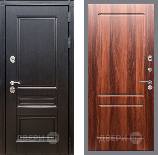 Входная металлическая Дверь Стоп МЕГАПОЛИС ФЛ-117 Итальянский орех в Протвино