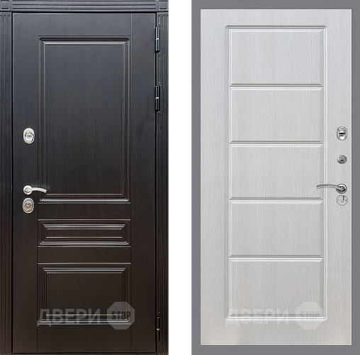 Входная металлическая Дверь Стоп МЕГАПОЛИС ФЛ-39 Лиственница беж в Протвино