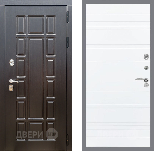 Входная металлическая Дверь Стоп НЬЮ ЙОРК Лайн Силк Сноу в Протвино