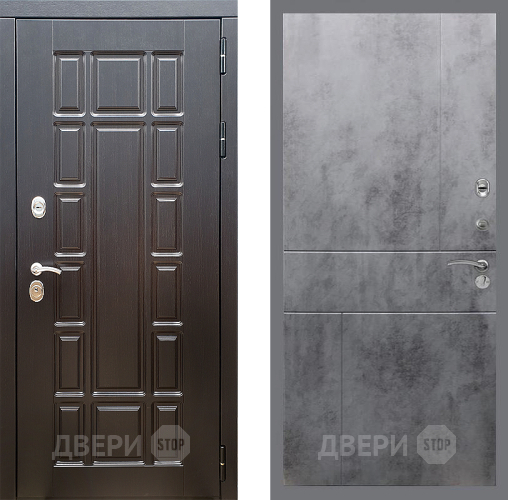 Дверь Стоп НЬЮ ЙОРК ФЛ-290 Бетон темный в Протвино