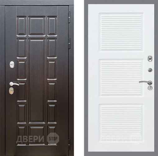 Входная металлическая Дверь Стоп НЬЮ ЙОРК ФЛ-1 Силк Сноу в Протвино