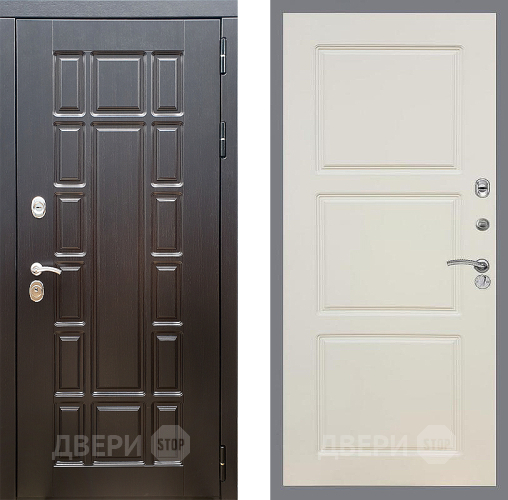 Входная металлическая Дверь Стоп НЬЮ ЙОРК ФЛ-3 Шампань в Протвино