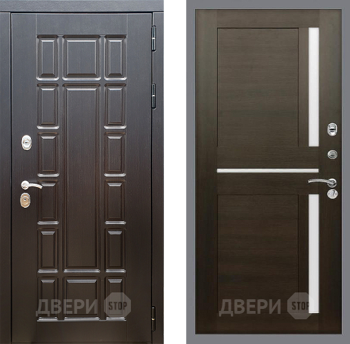Входная металлическая Дверь Стоп НЬЮ ЙОРК СБ-18 Венге в Протвино