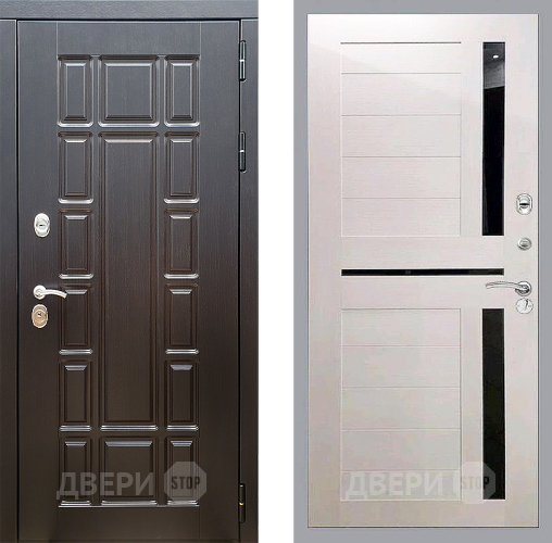 Входная металлическая Дверь Стоп НЬЮ ЙОРК СБ-18 Лиственница беж в Протвино