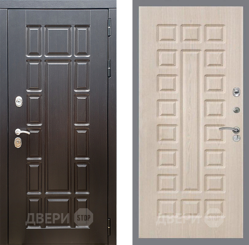 Входная металлическая Дверь Стоп НЬЮ ЙОРК ФЛ-183 Беленый дуб в Протвино