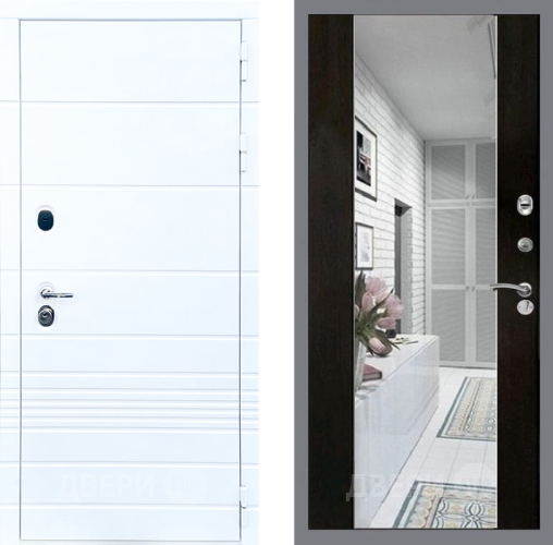 Дверь Стоп ТРЕНДО Зеркало СБ-16 Венге в Протвино