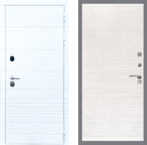 Дверь Стоп ТРЕНДО Гладкая Акация светлая в Протвино