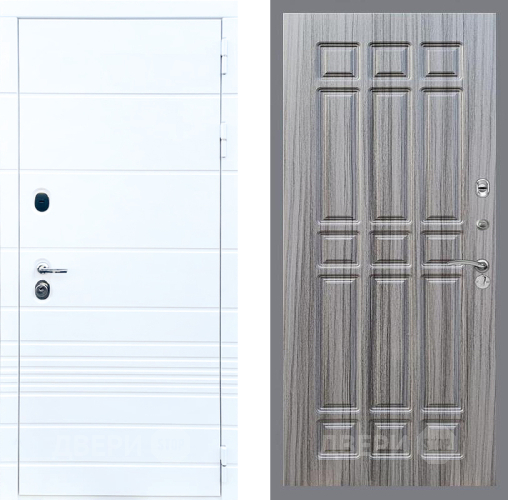 Входная металлическая Дверь Стоп ТРЕНДО ФЛ-33 Сандал грей в Протвино