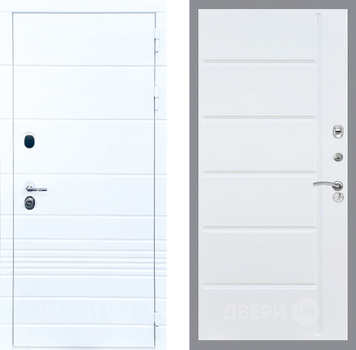 Дверь Стоп ТРЕНДО ФЛ-102 Белый ясень в Протвино