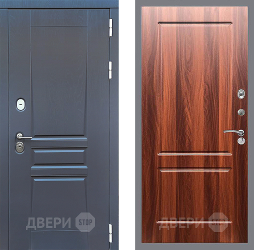 Входная металлическая Дверь Стоп ПЛАТИНУМ ФЛ-117 Итальянский орех в Протвино