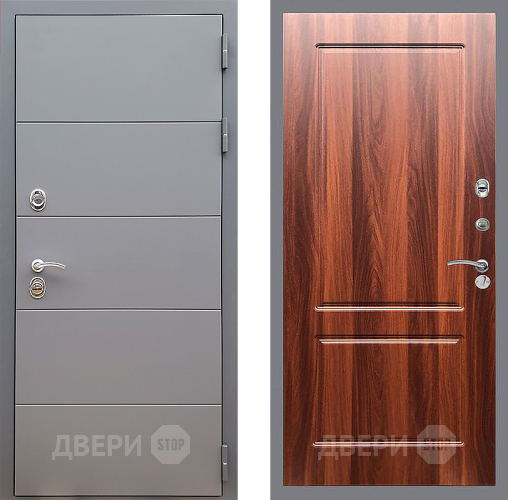 Дверь Стоп АРТ ГРАФИТ ФЛ-117 Итальянский орех в Протвино