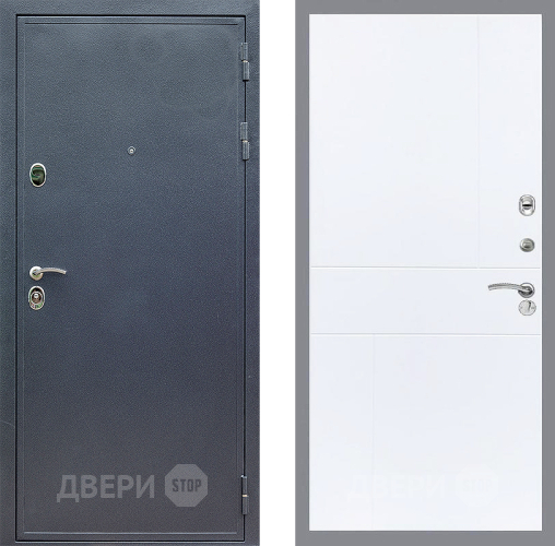 Дверь Стоп СИЛЬВЕР ФЛ-290 Силк Сноу в Протвино