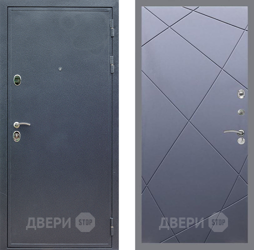 Входная металлическая Дверь Стоп СИЛЬВЕР ФЛ-291 Силк титан в Протвино