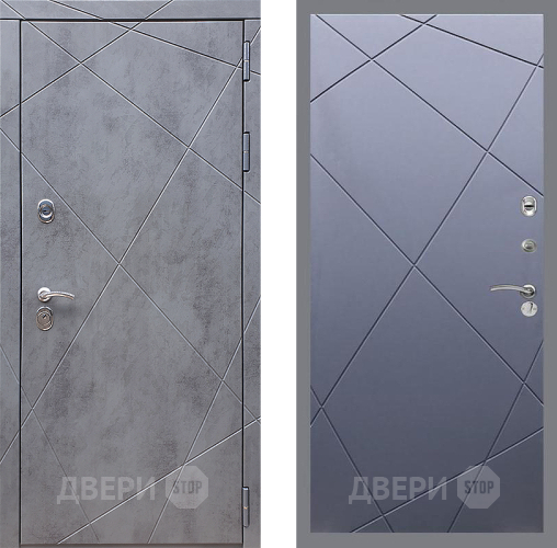 Входная металлическая Дверь Стоп Лучи ФЛ-291 Силк титан в Протвино