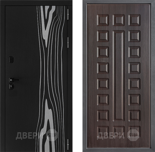 Входная металлическая Дверь Дверной континент ДК-12 ФЛ-183 Венге в Протвино