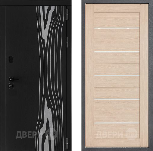 Входная металлическая Дверь Дверной континент ДК-12 ФЛ-46 Капучино в Протвино