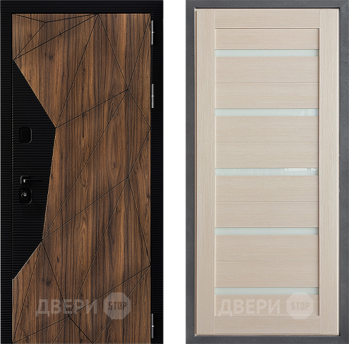 Входная металлическая Дверь Дверной континент ДК-11 ФЛ-47 Капучино в Протвино