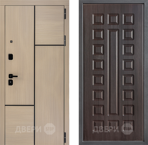 Входная металлическая Дверь Дверной континент ДК-14 ФЛ-183 Венге в Протвино