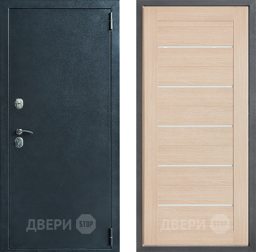 Входная металлическая Дверь Дверной континент ДК-70 Дизайн ФЛ-46 Капучино в Протвино