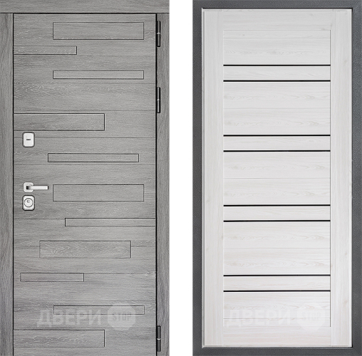 Входная металлическая Дверь Дверной континент ДК-10 ФЛ-49 Сосна белая в Протвино