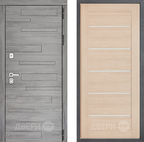 Входная металлическая Дверь Дверной континент ДК-10 ФЛ-46 Капучино в Протвино