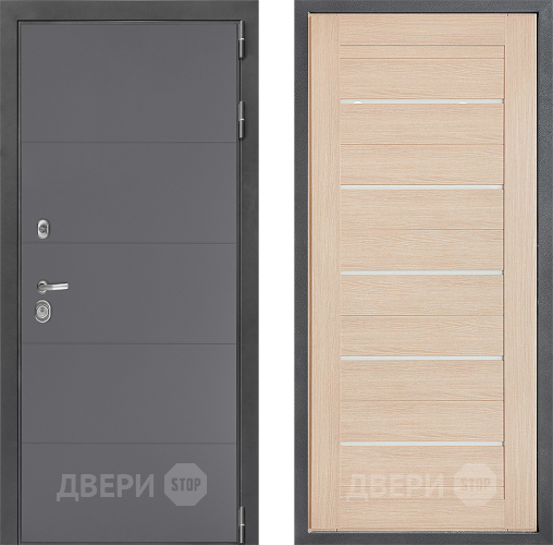 Входная металлическая Дверь Дверной континент ДК-3/649 ФЛ-46 Капучино в Протвино