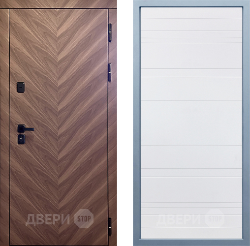 Входная металлическая Дверь Дива МД-98 Д-5 Белый в Протвино