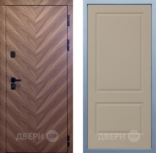 Входная металлическая Дверь Дива МД-98 Д-7 Шампань в Протвино