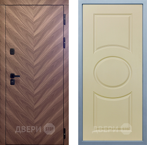 Входная металлическая Дверь Дива МД-98 Д-8 Шампань в Протвино