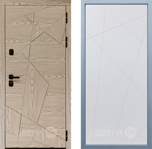 Входная металлическая Дверь Дива МД-97/1 Д-11 Белый в Протвино