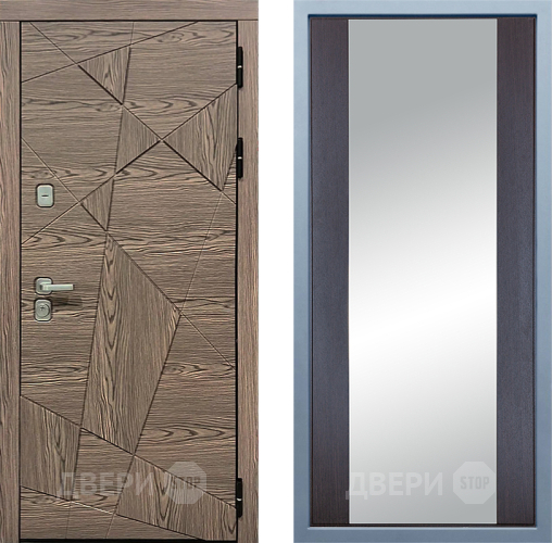 Дверь Дива МД-97/2 Д-15 Зеркало Венге в Протвино