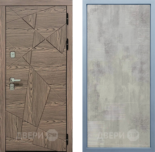 Дверь Дива МД-97/2 Д-4 Бетон темный в Протвино