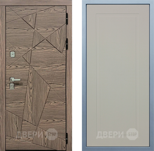 Входная металлическая Дверь Дива МД-97/2 Н-10 Шампань в Протвино