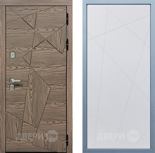 Входная металлическая Дверь Дива МД-97/2 Д-11 Белый в Протвино