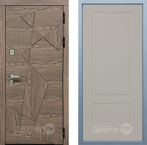 Входная металлическая Дверь Дива МД-97/2 Н-7 Шампань в Протвино