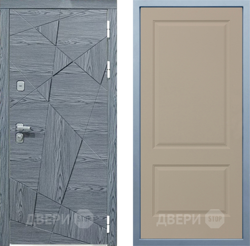 Входная металлическая Дверь Дива МД-97/3 Д-7 Шампань в Протвино