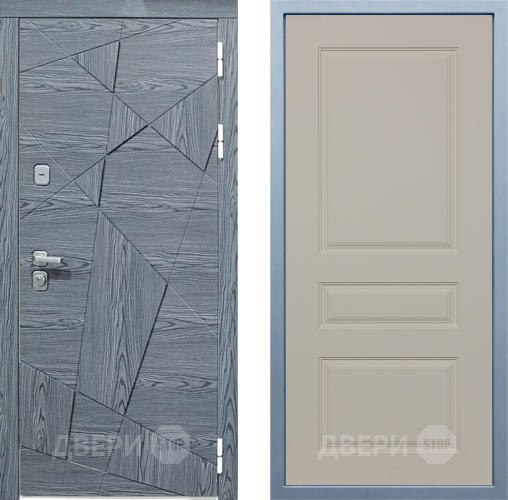 Входная металлическая Дверь Дива МД-97/3 Д-13 Шампань в Протвино