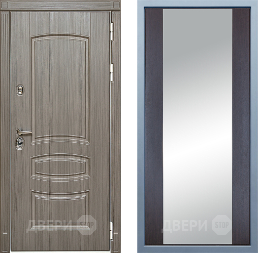 Входная металлическая Дверь Дива МД-42 Д-15 Зеркало Венге в Протвино