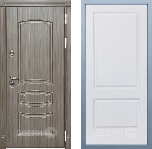 Дверь Дива МД-42 Д-7 Белый в Протвино