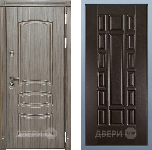 Входная металлическая Дверь Дива МД-42 М-2 Венге в Протвино