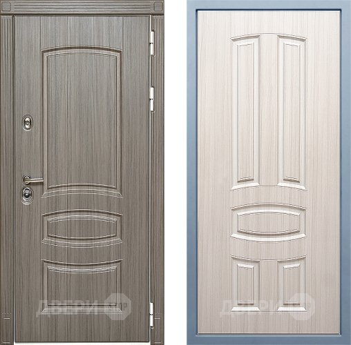 Входная металлическая Дверь Дива МД-42 М-3 Сандал белый в Протвино