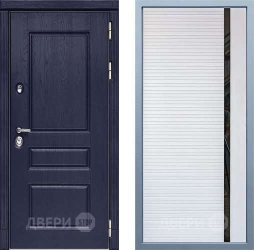 Входная металлическая Дверь Дива МД-45 МХ-45 Белый матовый в Протвино