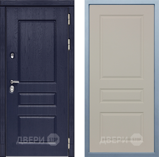 Входная металлическая Дверь Дива МД-45 Д-13 Шампань в Протвино