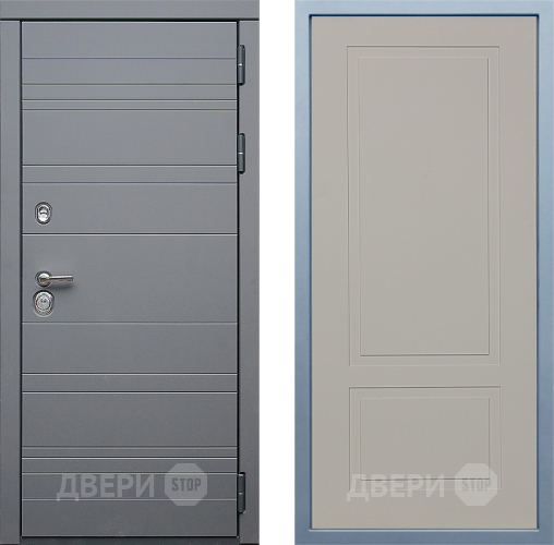 Входная металлическая Дверь Дива МД-39 Н-7 Шампань в Протвино