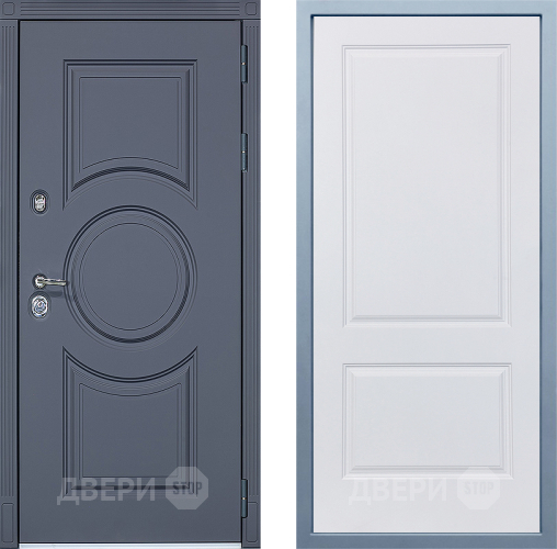 Дверь Дива МХ-30 STR Д-7 Белый в Протвино