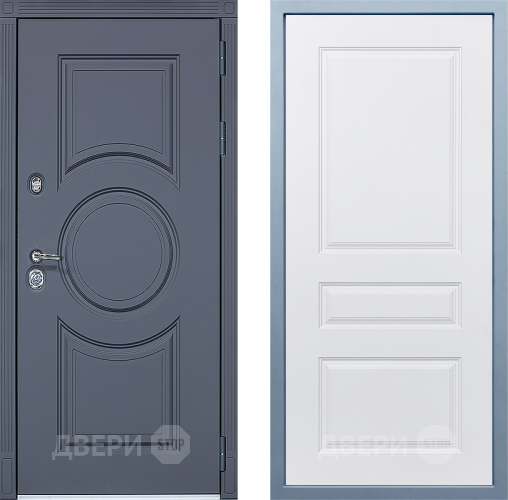 Дверь Дива МХ-30 STR Д-13 Белый в Протвино